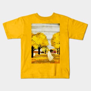 Golden Leaves Kids T-Shirt